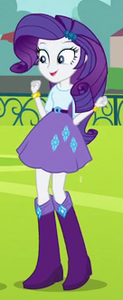 Rarity's grin