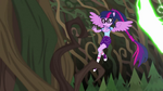 Human Twilight ponied up after conquering her fear of Midnight Sparkle