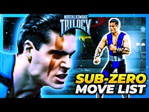 SUB-ZERO MOVE LIST - Mortal Kombat Trilogy (MKT)