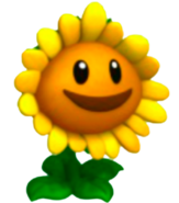 Sunflower in Plants vs. Zombies Adventures.