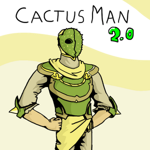 Cactusman costume 