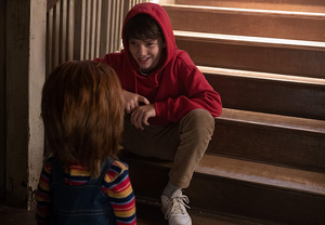 Andy with Chucky