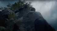 Carver saving Richtofen from falling from the ravine.