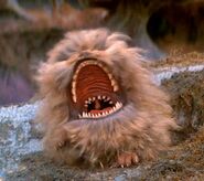 Fizzgig yelling comically