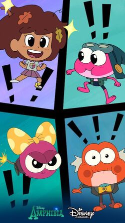 Disney TV Animation Teases Amphibia and The Owl House Crossover in  Chibi Form 