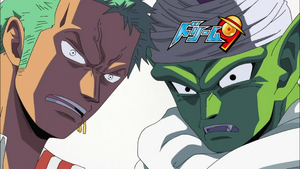 Zoro and Piccolo's special eyecatcher.