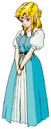 Zelda in her casual dress (SNES version)