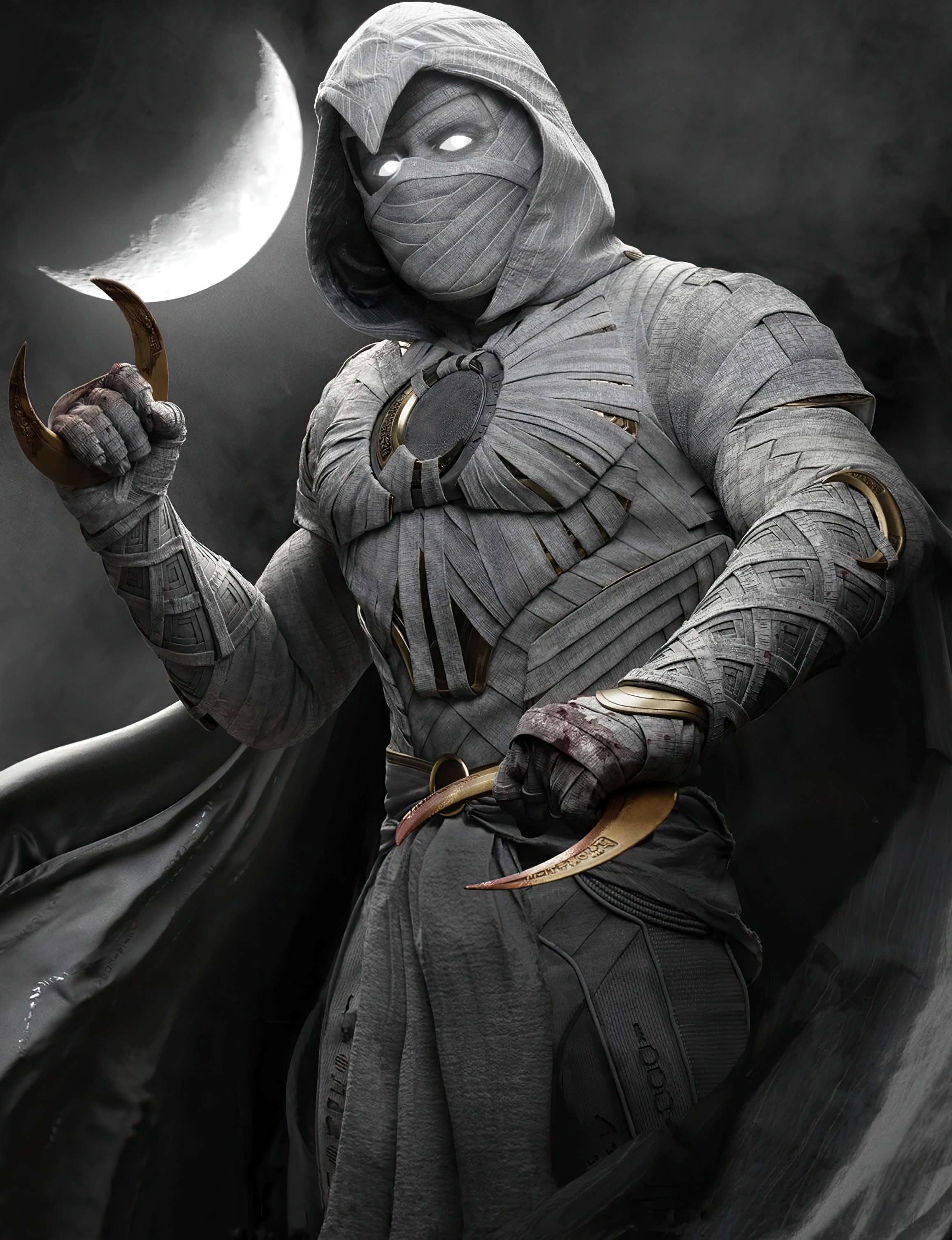 Moon Knight Concept  Marvel moon knight, Moon knight, Marvel knights