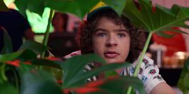 Dustin giving Steve his own description of what a Russian looks like.