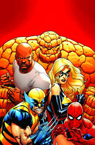 Ms. Marvel with the New Avengers.