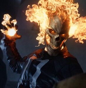 Ghost Rider in action.