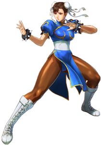 Chun-Li as she appears in Project X Zone.