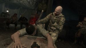 Bowman's death by the Spetsnaz Operative.