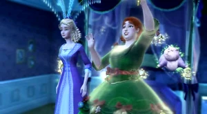 Eden with the Spirit of Christmas Present.