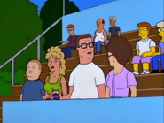 Hank Hill in "The Simpsons"