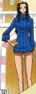 Robin's first outfit from One Piece Film: Z.