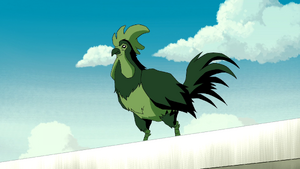 Beast Boy as A Rooster