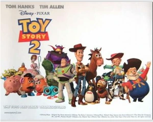 Buzz and his friends in a poster for Toy Story 2