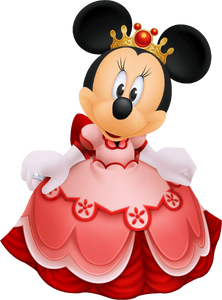 Queen Minnie in Kingdom Hearts Birth by Sleep