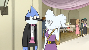 CJ thanking Mordecai for his compliment