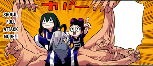 Team Mineta in the Manga.