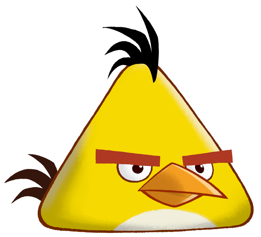 yellow angry bird wallpaper