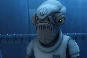 Ackbar in The Clone Wars.
