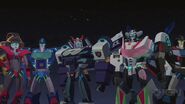 Autobots in the space (Cyberverse)