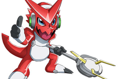 Digimon Wiki - Cristopher and Deckerdramon