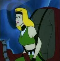 Sonya Blade in Mortal Kombat: Defenders of the Realm.