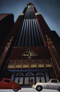 Wayne Tower in the DC Animated Universe.