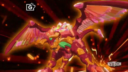 Bakugan Geogan Rising Pyrus Arcleon