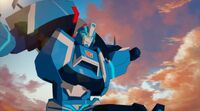 Blurr in Robots in Disguise Series