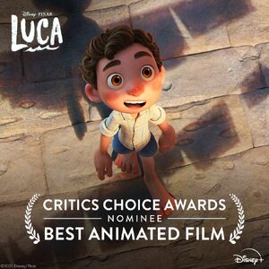 Luca – Critics' Choice Awards Nominee for Best Animated Feature
