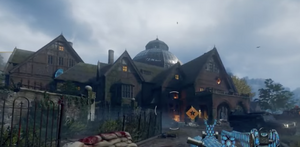 Weaver, Grey, Carver and Maya arrive at The Sam Colton Hall Mansion at Liberty Falls to Find Richtofen.