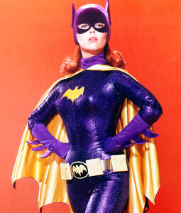 The late Yvonne Craig as Batgirl in the 1960s Batman series.