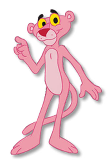 pink panther cartoon characters