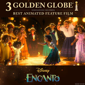 Encanto – Three Golden Globes® Nominations