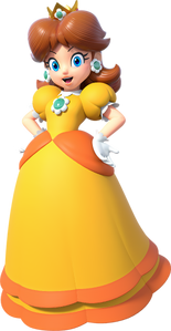 Princess Daisy in Mario Kart Tour.