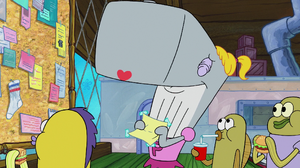 SpongeBob SquarePants Pearl Krabs the Whale at the Krusty Krab