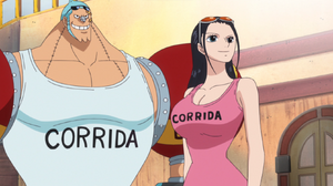 Dressrosa Arc EP745 Franky and Robin Corrida outfit