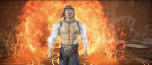 Fire God Liu Kang intervenes from Chaotian Age