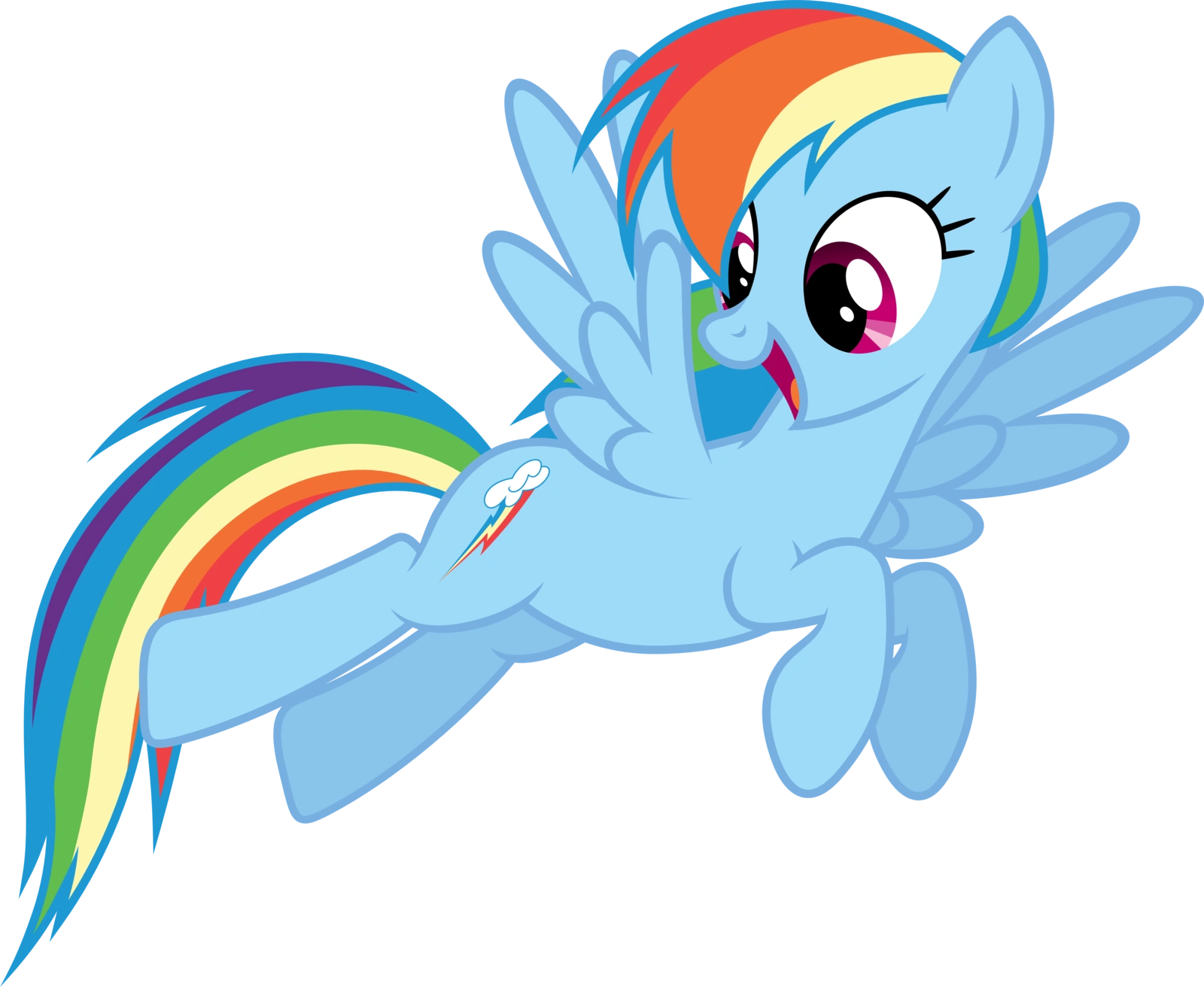 User blog:Darthranner83/My Little Pony characters with similarities to  other heroes: Rainbow Dash | Heroes Wiki | Fandom, image size:1600x1312