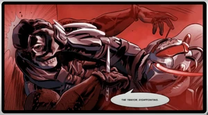 Mace attacked by Templar and calls him a traitor since he captured Menendez while Betraying The Five Knights and defecting to The UAC.