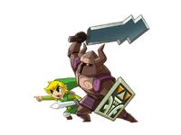 Phantom Guardian Zelda and Link