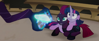 Twilight and Tempest about to be destroyed MLPTM