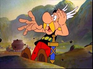 Asterix in "Asterix and the Big Fight"