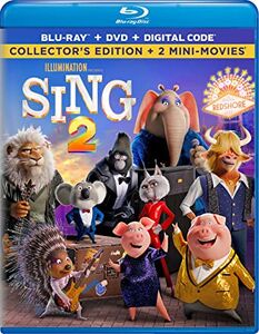 Sing 2 Blu-Ray cover