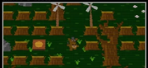 8-bit Freddy in choppy's woods.