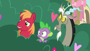 Big Mac and Spike start to get concerned S8E10